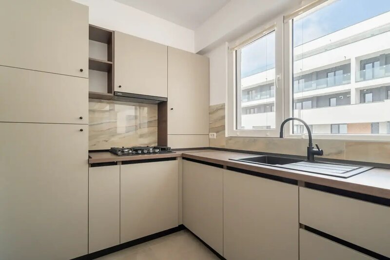 Nasaud Apartament 2 camere   Vanzare - Mobilat cu Designer Direct Propietar