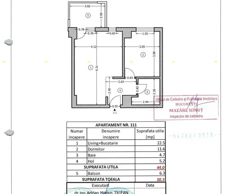 Nasaud Apartament 2 camere   Vanzare - Mobilat cu Designer Direct Propietar